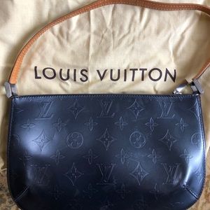 Louis Vuitton Mat Fowler Blue Shoulder Bag